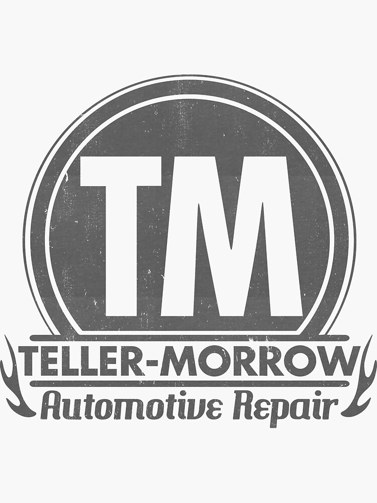 "Teller Morrow Automotive Repair TM" Sticker by DespiteFriction
