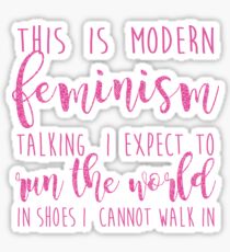Pegatina Feminismo moderno - Mean Girls