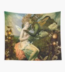 Tela decorativa "The body, the soul and the garden of love"