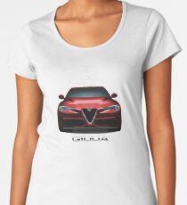 Alfa Romeo Giulia Quadrifoglio Women's Premium T-Shirt