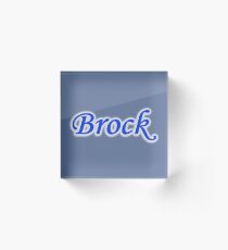 Brock Acrylic Block