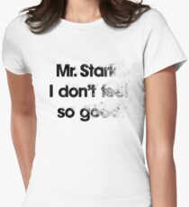 I don't feel so good Women's Fitted T-Shirt