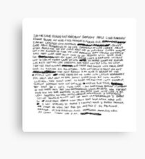 RIP XXXTENTACION Canvas Print