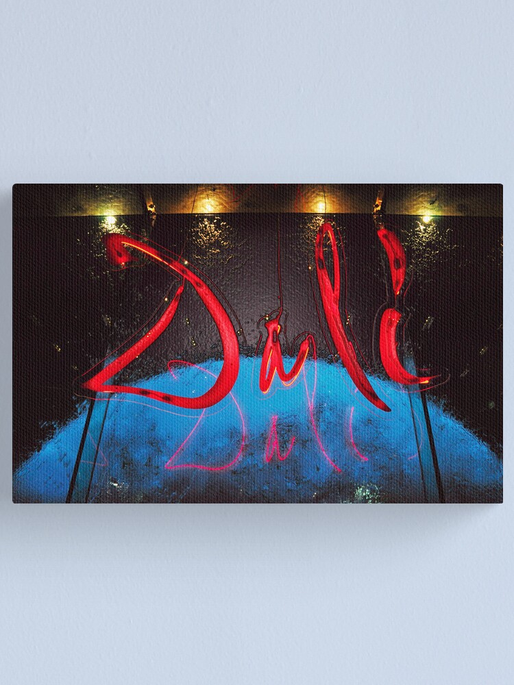 Alternate view of Dali Canvas Print