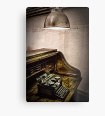 Writing Desk Metal Print