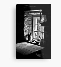 Irish Cottage Window Metal Print