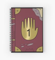 Journal 1- Gravity Falls Spiral Notebook