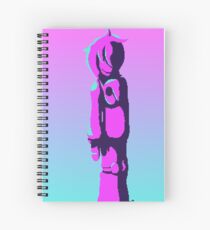 Pixel Neon Talon Spiral Notebook