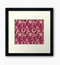 STEAMPUNK FUNK Framed Print