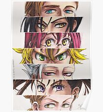 Nanatsu No Taizai Posters Redbubble