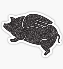 flying pig Sticker