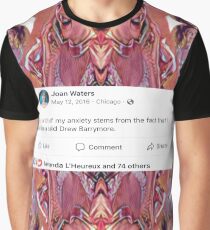 Bald Drew Barrymore Graphic T-Shirt