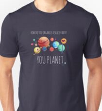 How to organize a space party? Unisex T-Shirt