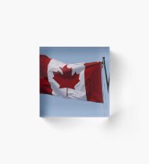 Happy Birthday "Canada" Acrylic Block