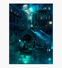 Venice Moon Photographic Print