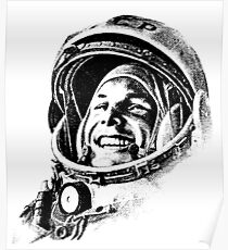 YURI GAGARIN-CCCP 2 Poster