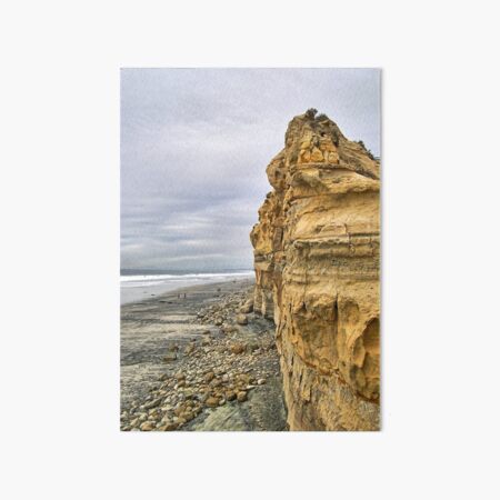 coastal walk Art Board Print