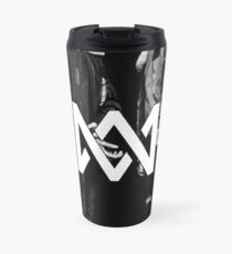 jet black Travel Mug