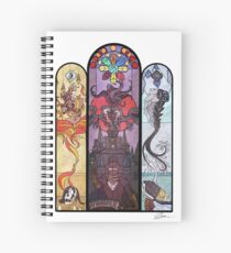 Yharnam Stained Glass Spiral Notebook