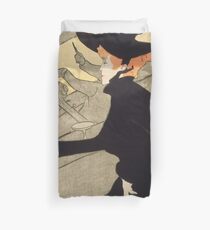 Henri de Toulouse-Lautrec "Divan Japonais" Duvet Cover