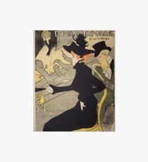 Henri de Toulouse-Lautrec "Divan Japonais" Art Board