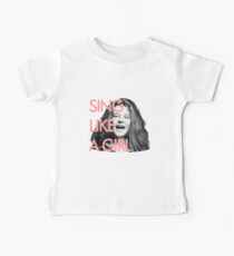 Sing wie ein Mädchen Baby T-Shirt
