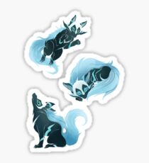 Cosmic Wolf Sticker