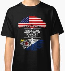 American Aunt With Bonaire Roots - Gift For Bonaire Aunties Classic T-Shirt