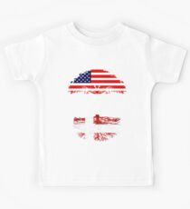 American Aunt With Danish Roots - Gift For Danish Aunties Kids Tee
