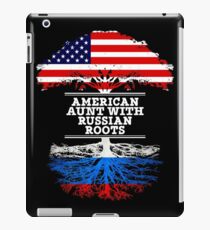 American Aunt With Russian Roots - Gift For Russian Aunties iPad Case/Skin