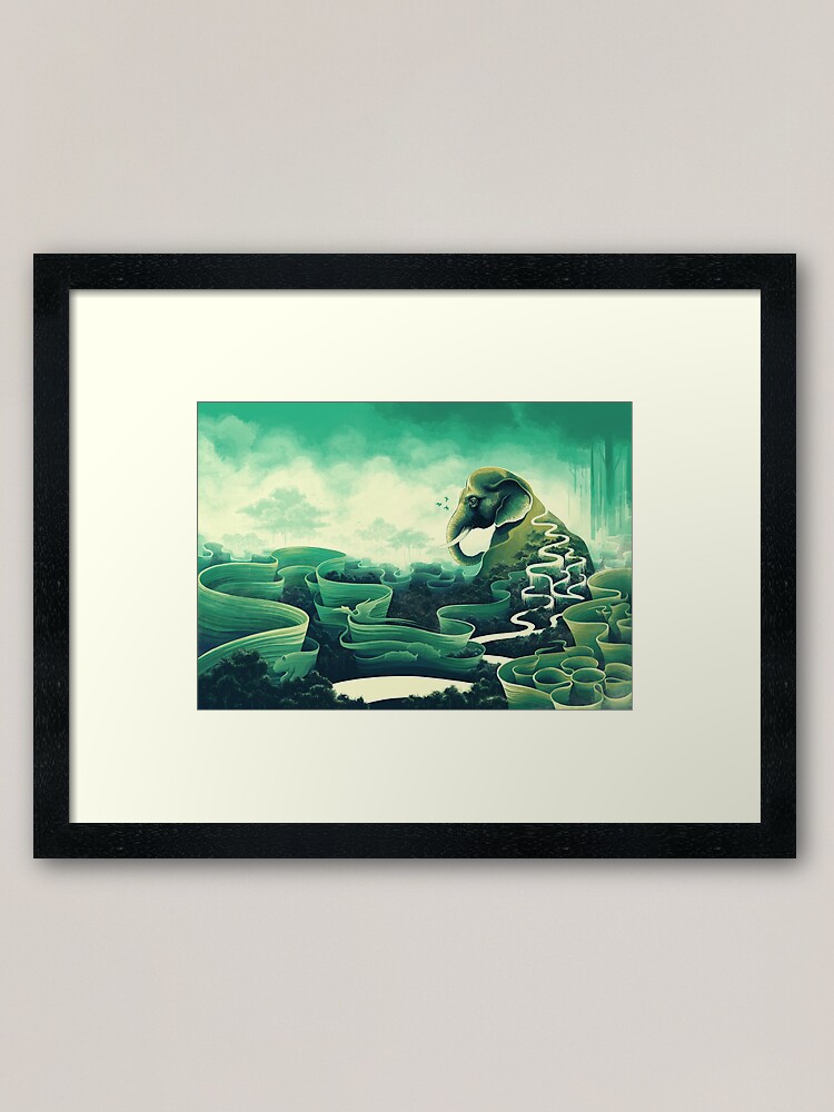 Alternate view of Iconolatry Framed Art Print