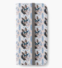 Retro Style Red Boston iPhone Wallet/Case/Skin