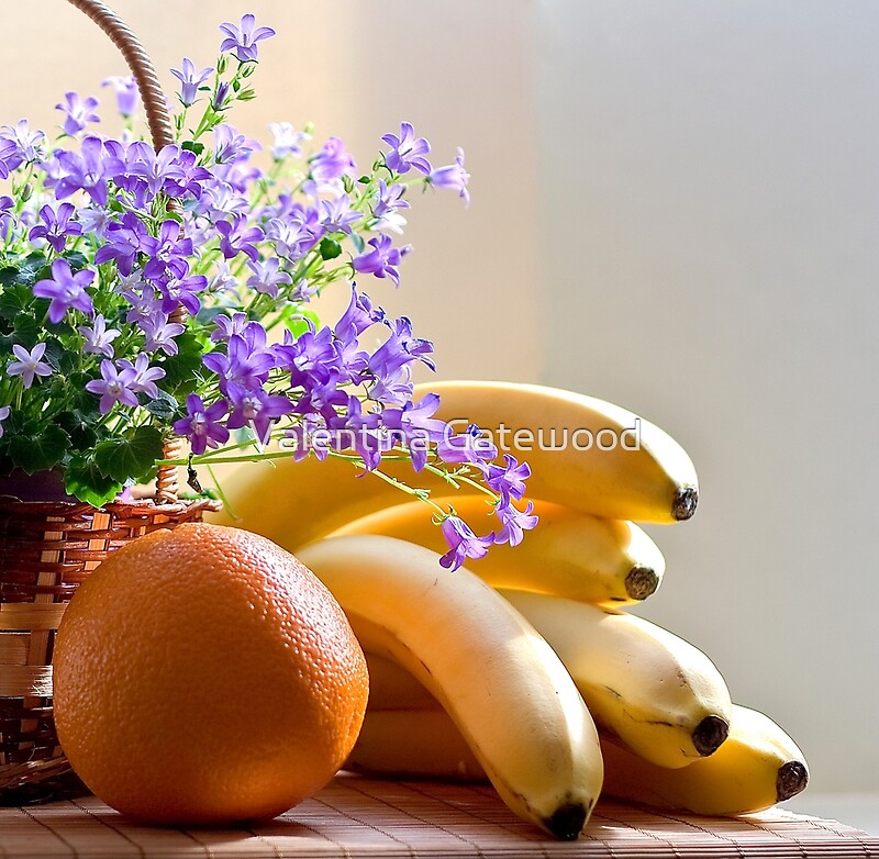 "Fruits and Flowers" by Valentina Gatewood | Redbubble