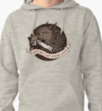 Lupus Brown Pullover Hoodie