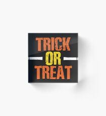 trick or treating Acrylic Block