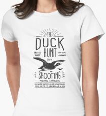 DUCK HUNT Women's Fitted T-Shirt