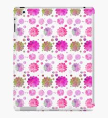 Vinilo o funda para iPad Vintage pastel watercolor abstract floral pattern