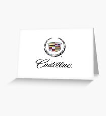 Cadiilac logo Greeting Card