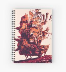 Howl's Moving Castle Spiral Notebook