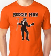 FUNNY SCARY T-SHIRTS! NOT JUST FOR HALLOWEEN - BOOGIE MAN - HYSTERICAL HORROR DANCER T-SHIRT Unisex T-Shirt