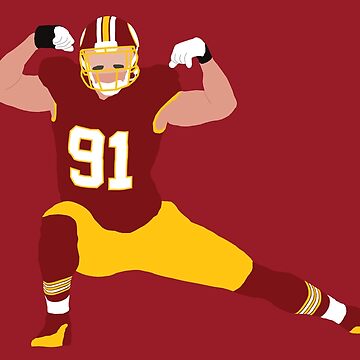 Ryan Kerrigan Sticker for Sale by Draws Sports