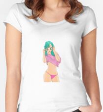 Bulma Women's Fitted Scoop T-Shirt