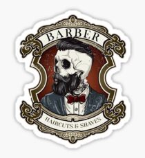 Best Barber Shirt Haircut and Saves Sticker