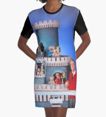 Mr Rogers Nachbarschaftsfiguren T-Shirt Kleid
