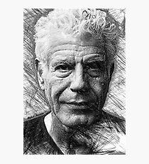 Anthony Bourdain Photographic Print