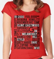 Gorillaz Women's Fitted Scoop T-Shirt