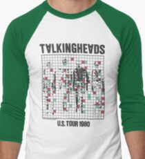 talking heads inspired tour tee Men's Baseball ¾ T-Shirt