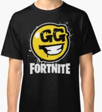 Fortnite Battle Royale GG Good Game Graffiti Spray Smiley Face Shirt Classic T-Shirt