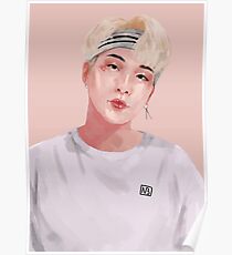 Póster BTS SUGA MIN YOONGI