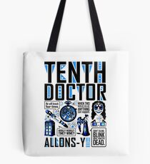 The Tenth Doctor Tote Bag